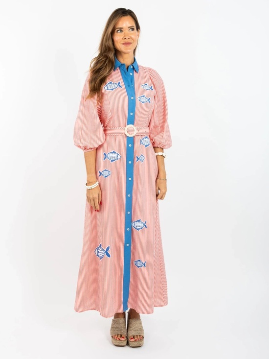 Garland Dresses & Skirts - Garland Lyla Fish Maxi Dress